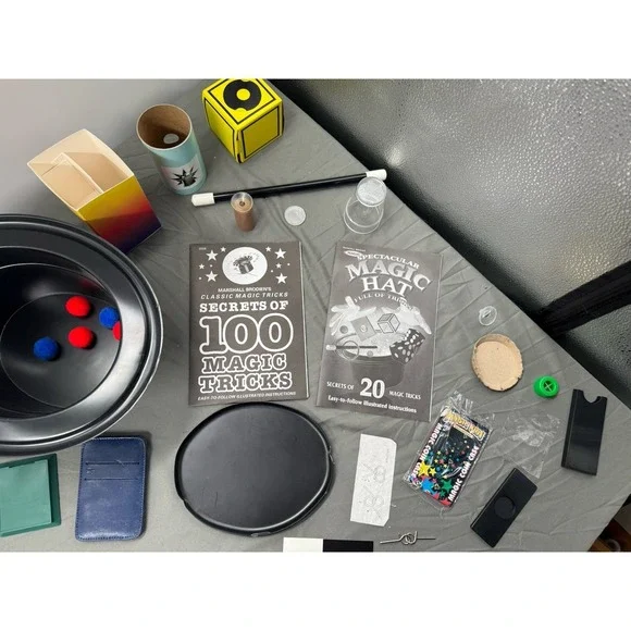 MARSHALL BRODIEN SPECTACULAR MAGIC HAT KIDS MAGIC KIT SECRETS OF 120 MAGIC TRICK - Picture 6 of 12